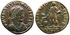 Valentinian II REPARATIO REIPVB Antioch 42