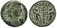 Constantine the Great
                      GLORIA EXERCITVS Arles 394 Chi-Rho on standard