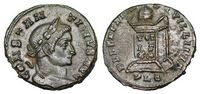 Constantine I BEATA
                  TRANQVILLITAS RIC VII Lyons 198