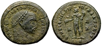 Constantine the Great BONO GENIO PII
                    IMPERATORIS RIC VI Alexandria 145