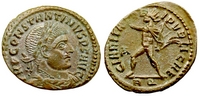 Constantine the
                    Great CLARITAS REIPVBLICAE Rome 80