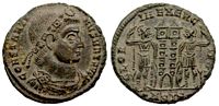 Constantine the Great GLORIA EXERCITVS RIC
                      VII Siscia 235