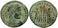Constantine the Great GLORIA EXERCITVS Siscia
                      235