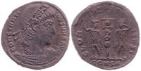 Constantine the Great
                    GLORIA EXERCITVS Constantinople RIC 149