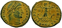 Constantine the Great
                    LIBERTAS PVBLICA RIC 25