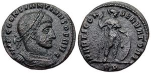 Constantine the Great MARTI CONSERVATORI RIC VI
                    Rome 307