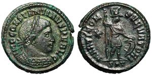 Constantine
                    the Great MARTI CONSERVATORI, Ticinum 18