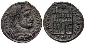 Constantine the Great PROVIDENTIAE AVGG Arles
                    265