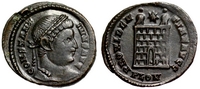 Constantine the Great PROVIDENTIAE AVGG RIC VII
                    London 293