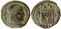 Constantine the Great
                    PROVIDENTIAE AVGG Arles 310