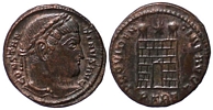 Constantine the
                    Great PROVIDENTIAE AVGG Trier 504