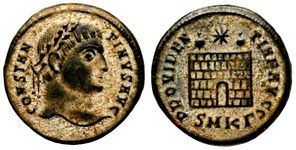 Constantine the Great PROVIDENTIAE AVGG-Cyzicus
                    24