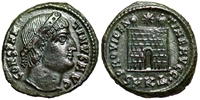 Constantine the
                    Great PROVIDENTIAE AVGG-Cyzicus 57
