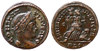 Constantine the Great
                    SARMATIA DEVICTA Lugdunum Lyons 214