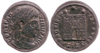 Constantine the Great     PROVIDENTIAE AVGG-Siscia 214
