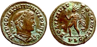 Constantine the Great SOLI INVICTO COMITI, RIC
                    VI Lyons 312 Sol holding whip