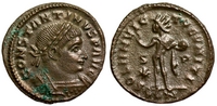 Constantine the
                    Great SOLI INVICTO COMITI, RIC VII London 120
