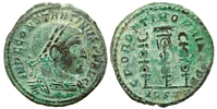 Constantine the Great SPQR OPTIMO PRINCIPI,
                    Ostia