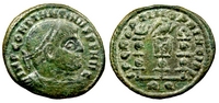 Constantine
                    the Great SPQR OPTIMO PRINCIPI, Rome 349 Eagle with
                    spread wings