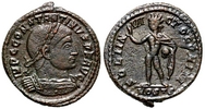 Constantine the
                    Great SOLI INVICTO COMITI,Ostia 83