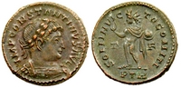 Constantine the Great
                    SOLI INVICTO COMITI, Trier 870
