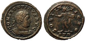 Constantine the
                      Great SOLI INVICTO COMITI RIC VI Trier 899