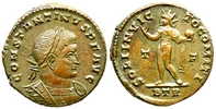 Constantine the Great SOLI INVICTO COMITI,
                      Trier 105
