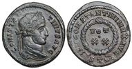 Constantine I
                    VOT XX Ticinum Not in RIC