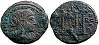 Constantine the Great VIRTVS AVGG RIC VII Rome
                    185