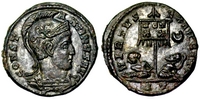 Constantine the Great VIRTVS EXERCIT, RIC VII
                    Ticinum 127