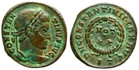 Constantine
                    the Great VOT XX Ticinum 140