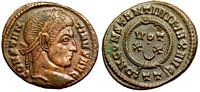 Constantine the Great VOT XX RIC VII Ticinum
                    167