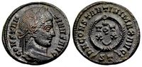 Constantine the
                    Great VOT XX Ticinum Not in RIC