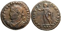 Constantine the Great with left facing bust    SOLI INVICTO COMITI from Arles