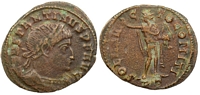 Constantine the Great SOLI
                    INVICTO COMITI RIC VI Ticinum 135