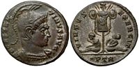 Constantine the Great     Trier  captives with trophy