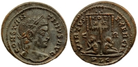 Constantine the Great     Lyons captives with trophy