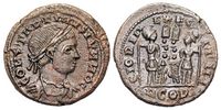 Constantine II GLORIA EXERCITVS from Arles
                    unofficial issue barb