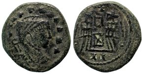 Barbarous imitation of Constantine�s VICTORIAE LAETAE PRINC PERP