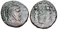 Barbarous imitation of
                  Constantines VICTORIAE LAETAE PRINC PERP from Siscia