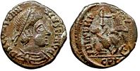 Constantius
                  II FEL TEMP from Lyons unofficial issue barb