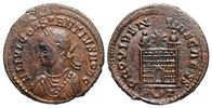 Constantius II campgate from Ticinum unofficial
                    issue barb
