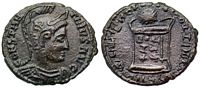 Constantine I BEATA
                  TRANQVILLITAS Trier unofficial issue barb