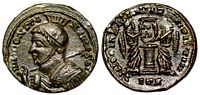 Constantine I VICTORIAE
                    LAETAE PRINC PERP Trier unofficial issue barb