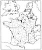 Map of locations of imitations from A.D. 330- 348 from J. P. Callu and J. P. Garnier