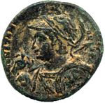 H10 Bust from RIC VII for Constantine the Great