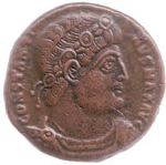 E8 Bust    rosette diadem, draped, cuirassed bust