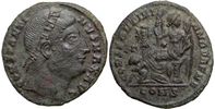 Constantine the Great  CONSTANTINIANA DAFNE  eyes to the heavens