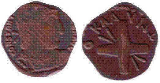 Fantasy coin of Constantine the Great