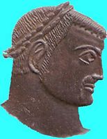 Constantine the Great      Siscia   A.D. 313-15    IOVI CONSERVATORI